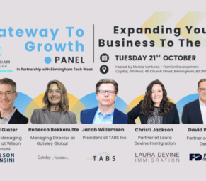US Expension Panel Birmingham Tech Week 2025